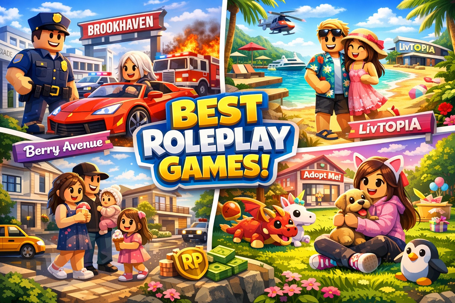 Mejores juegos de roleplay Roblox 2025