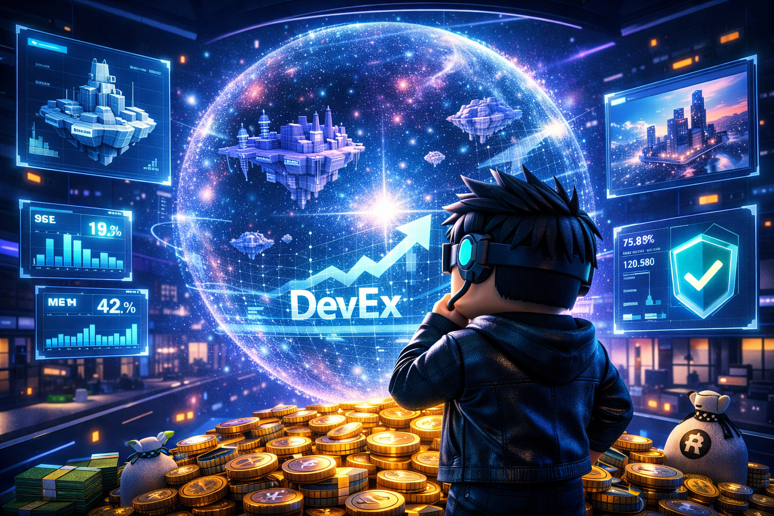 El futuro del metaverso de Roblox IA y mundos generativos