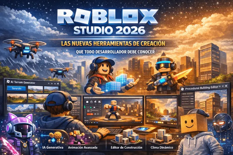 Roblox Studio 2026 nuevas herramientas