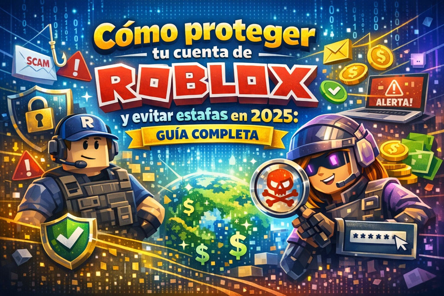 Cómo proteger tu cuenta de Roblox y evitar estafas