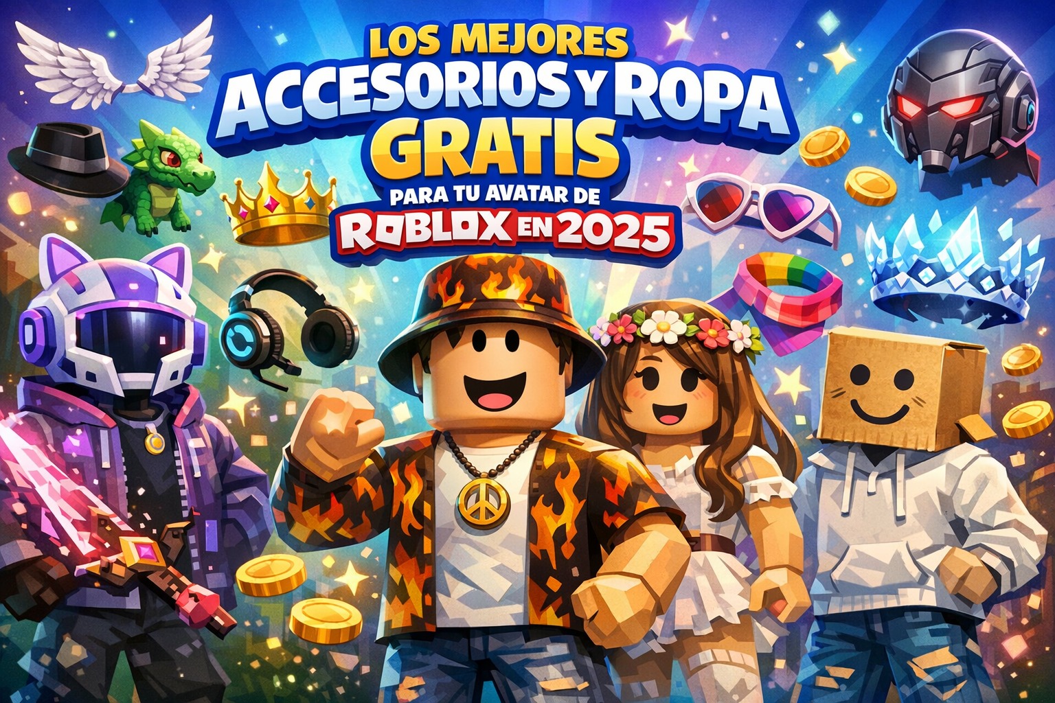 Accesorios gratis avatar Roblox