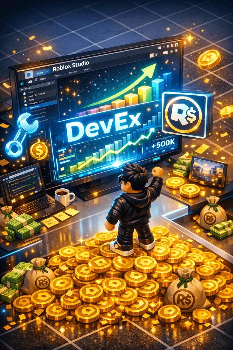 Cómo ganar dinero en Roblox con DevEx