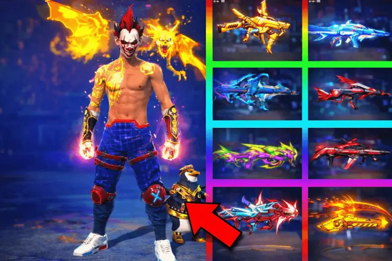 Guía armas evolutivas Free Fire 2026